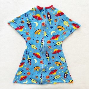 Zippadee-Zip Space Print Sleep Sack size small 3-6 months